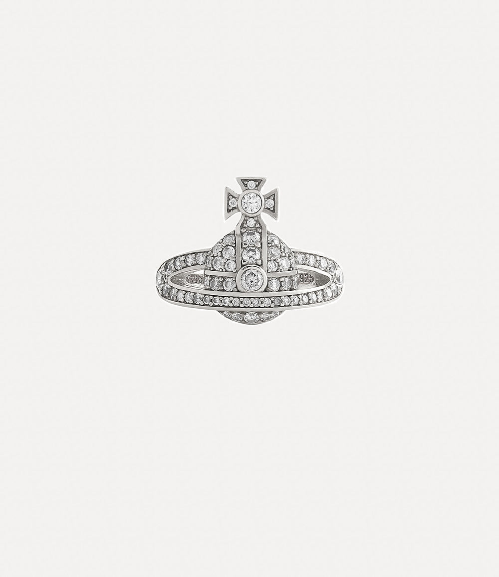 Mini Orb Ring Silver - 1