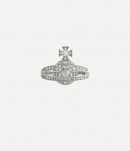 Mini Orb Ring Silver - 1